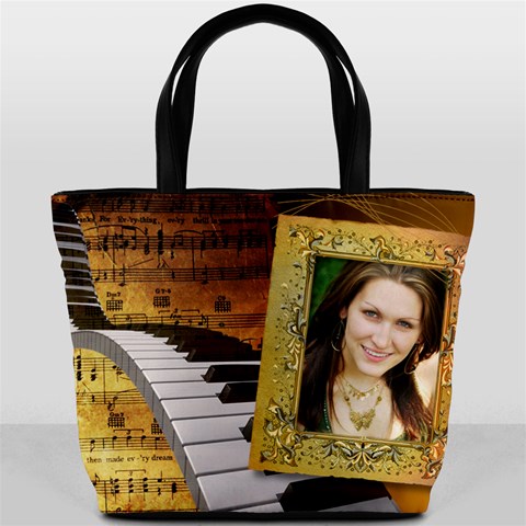 Musical Bucket Bag By Deborah Front