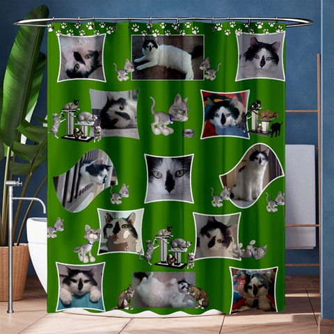 Sampson Shower Curtain By Kendra Fisher 60 x72  Curtain