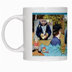 Gone Fishing white mug 1