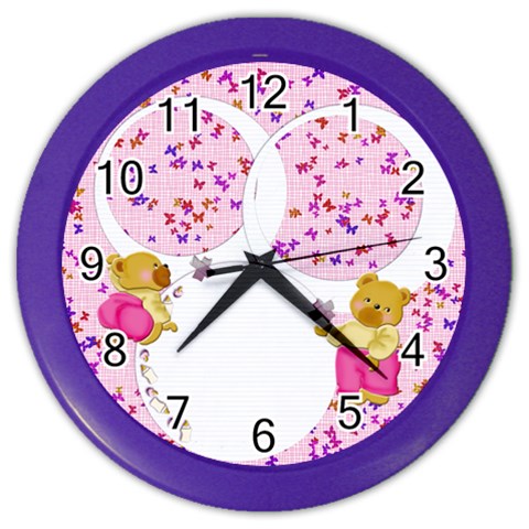 Girl Clock By Zornitza Front