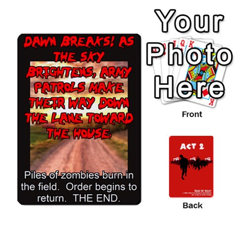 Ace Dead Of Night W R 2/2 By Belling Front - HeartA