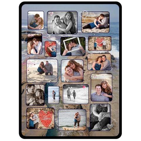 S By Starla Smith 80 x60  Blanket Front