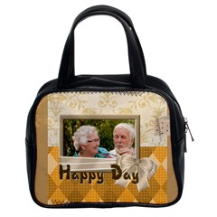 happy day - Classic Handbag (Two Sides)