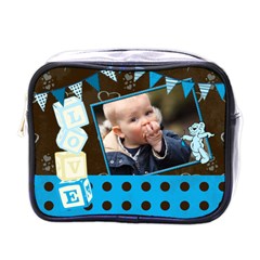 Sweet Baby Blue - Mini Toiletries (one side) - Mini Toiletries Bag (One Side)