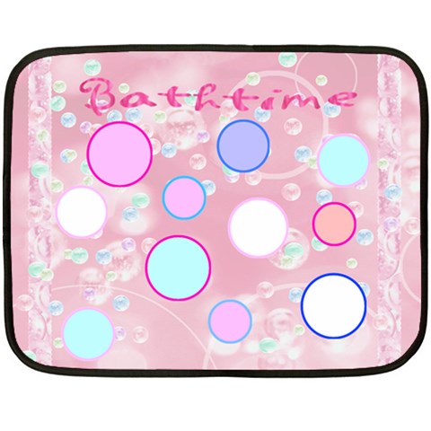 Bathtime Mini Blanket By Birkie 35 x27  Blanket