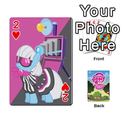 Mlp Playing Cards By Raymond Zhuang Front - Heart2