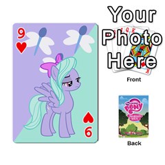 Mlp Playing Cards By Raymond Zhuang Front - Heart9