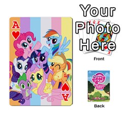 Ace Mlp Playing Cards By Raymond Zhuang Front - HeartA