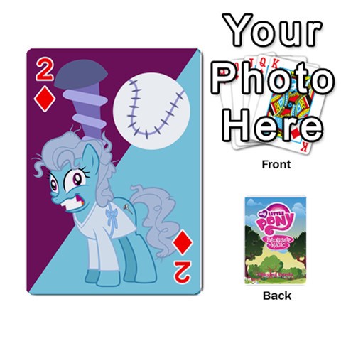 Mlp Playing Cards By Raymond Zhuang Front - Diamond2
