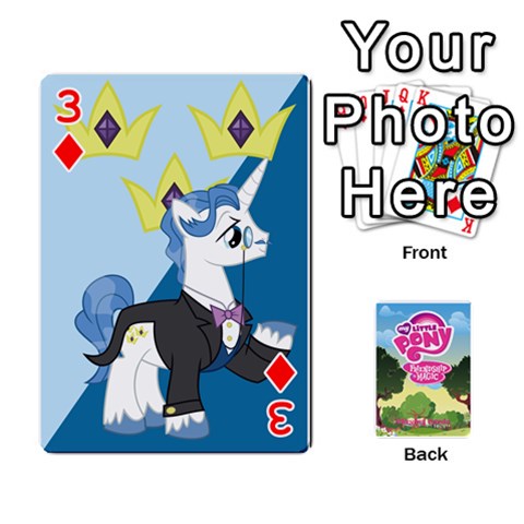 Mlp Playing Cards By Raymond Zhuang Front - Diamond3