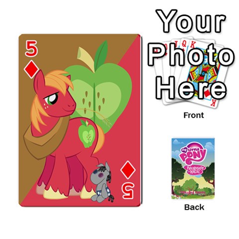 Mlp Playing Cards By Raymond Zhuang Front - Diamond5
