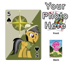 Mlp Playing Cards By Raymond Zhuang Front - Spade5