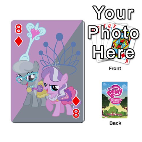 Mlp Playing Cards By Raymond Zhuang Front - Diamond8