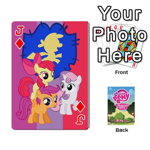 Jack Mlp Playing Cards By Raymond Zhuang Front - DiamondJ