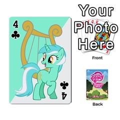 Mlp Playing Cards By Raymond Zhuang Front - Club4