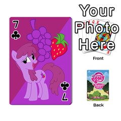 Mlp Playing Cards By Raymond Zhuang Front - Club7