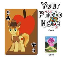 Mlp Playing Cards By Raymond Zhuang Front - Club9