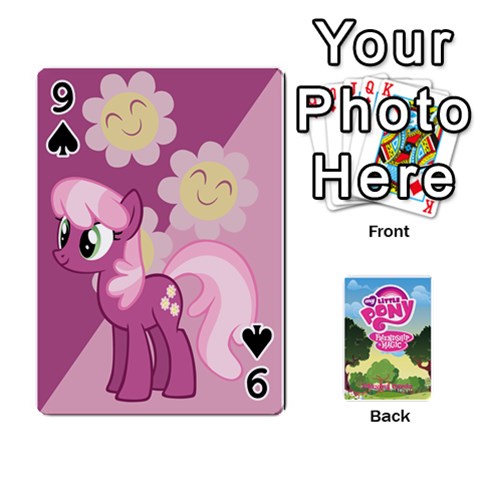 Mlp Playing Cards By Raymond Zhuang Front - Spade9