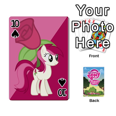 Mlp Playing Cards By Raymond Zhuang Front - Spade10