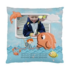 Gone Fishing Cushion Case 1 -side - Standard Cushion Case (One Side)