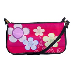 flower power handbag - Shoulder Clutch Bag flower power handbag - Shoulder Clutch Bag