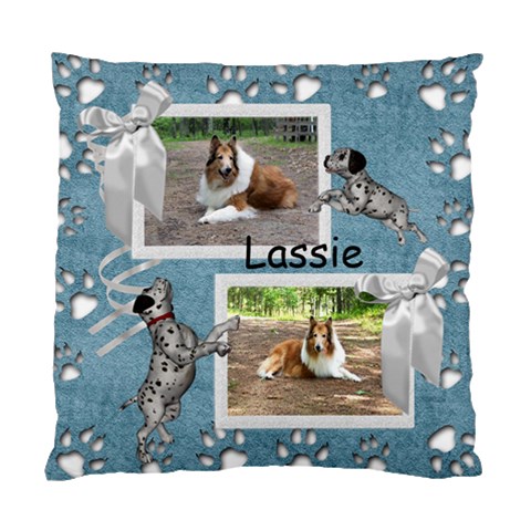 Lassie Cushion Case (one Side) 1 By Spg Front