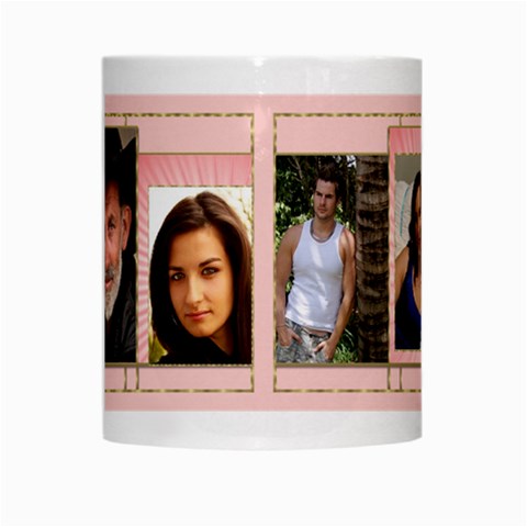 My Pink 4 Frame Mug By Deborah Center