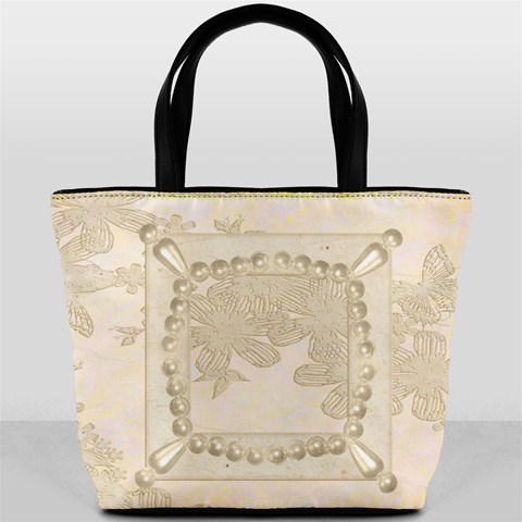 Creme De La Creme Bucket Bag By Catvinnat Back