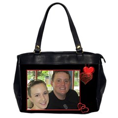 Red and Black (2 sided) oversize office bag - Oversize Office Handbag (2 Sides) Red and Black (2 sided) oversize office bag - Oversize Office Handbag (2 Sides)