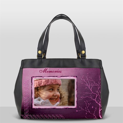 Memories 2 Sided Oversize Office Bag By Deborah Back
