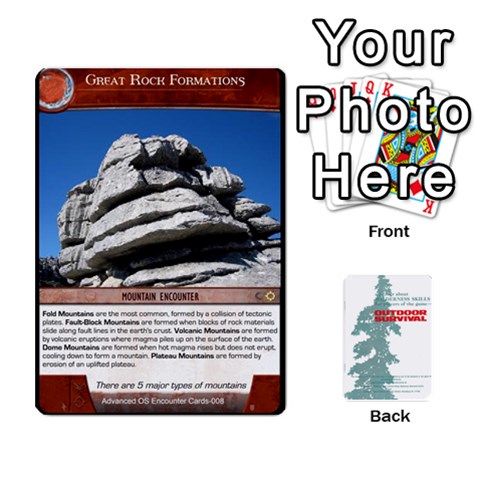 Advanced Outdoor Survival Swamp And Mountain Encounter Deck By Michael Front - Heart9