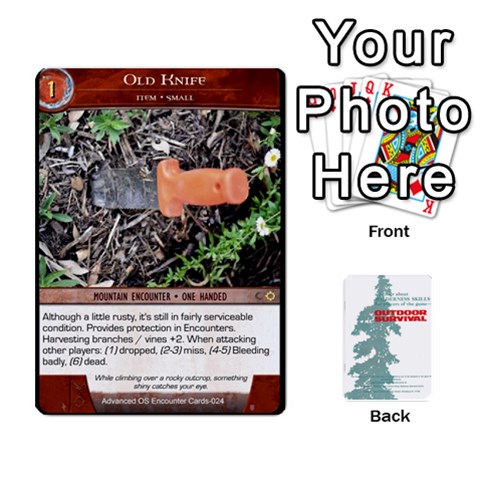 Advanced Outdoor Survival Swamp And Mountain Encounter Deck By Michael Front - Diamond2