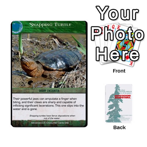 Jack Advanced Outdoor Survival Swamp And Mountain Encounter Deck By Michael Front - DiamondJ