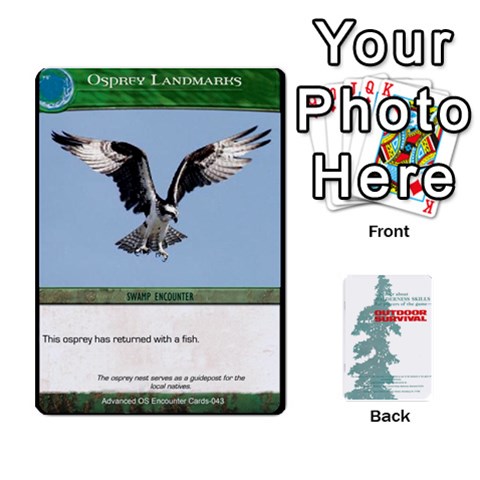 Advanced Outdoor Survival Swamp And Mountain Encounter Deck By Michael Front - Club5