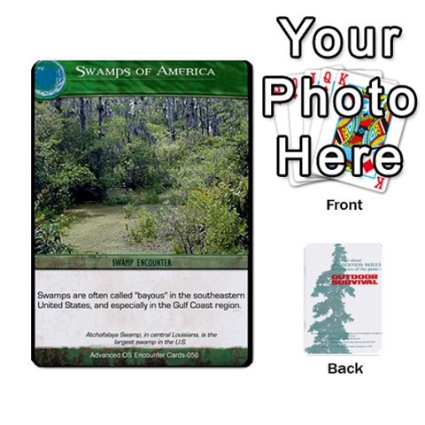 Advanced Outdoor Survival Swamp And Mountain Encounter Deck By Michael Front - Club8