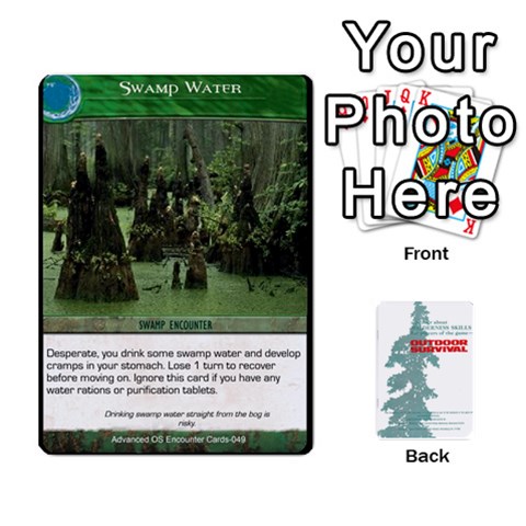 Advanced Outdoor Survival Swamp And Mountain Encounter Deck By Michael Front - Joker2