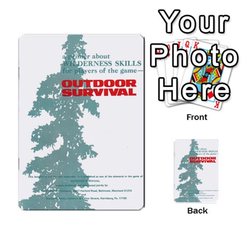 Advanced Outdoor Survival Swamp And Mountain Encounter Deck By Michael Back