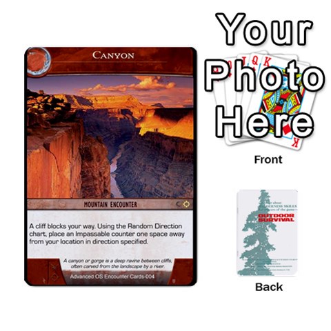 Advanced Outdoor Survival Swamp And Mountain Encounter Deck By Michael Front - Spade8