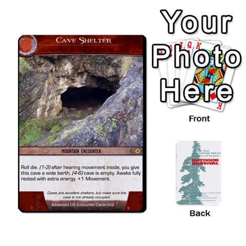 Jack Advanced Outdoor Survival Swamp And Mountain Encounter Deck By Michael Front - SpadeJ