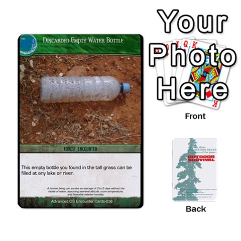 Advanced Outdoor Survival Forest And Desert Encounter Deck By Michael Front - Heart6