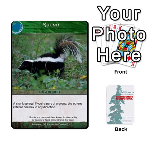 Jack Advanced Outdoor Survival Forest And Desert Encounter Deck By Michael Front - HeartJ