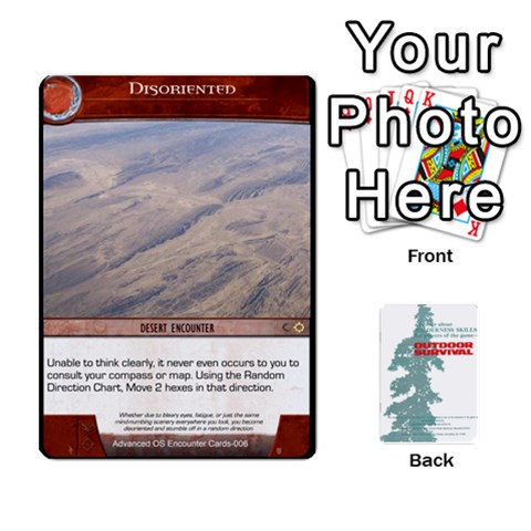 Advanced Outdoor Survival Forest And Desert Encounter Deck By Michael Front - Diamond9