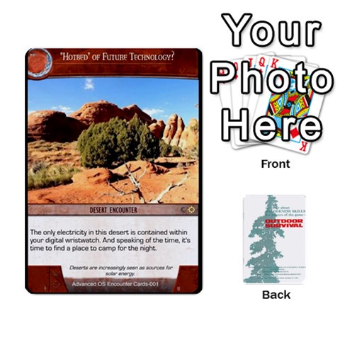 Jack Advanced Outdoor Survival Forest And Desert Encounter Deck By Michael Front - DiamondJ