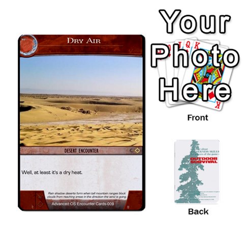 Ace Advanced Outdoor Survival Forest And Desert Encounter Deck By Michael Front - DiamondA