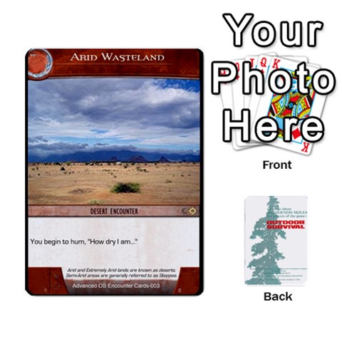 Advanced Outdoor Survival Forest And Desert Encounter Deck By Michael Front - Club3