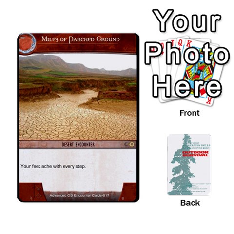 Advanced Outdoor Survival Forest And Desert Encounter Deck By Michael Front - Club4