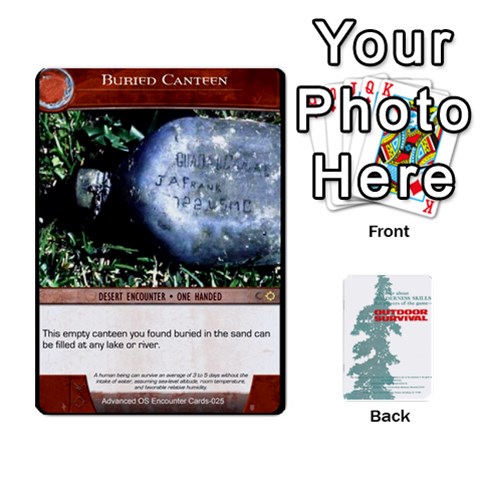 Advanced Outdoor Survival Forest And Desert Encounter Deck By Michael Front - Club5