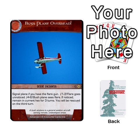 Advanced Outdoor Survival Forest And Desert Encounter Deck By Michael Front - Club6