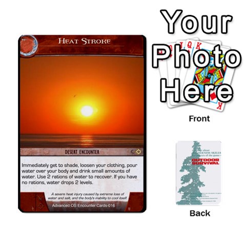 Advanced Outdoor Survival Forest And Desert Encounter Deck By Michael Front - Club10