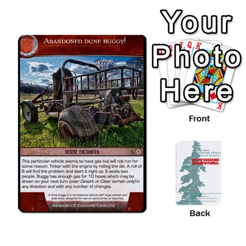 Advanced Outdoor Survival Forest And Desert Encounter Deck By Michael Front - Joker1